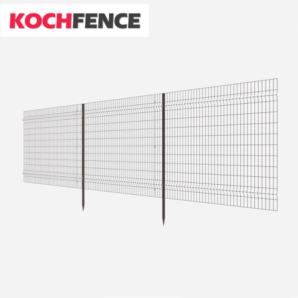 Anti Corrosion 3D Fence Panel , High Strength Vinyl Coated Fence Long Use Life
