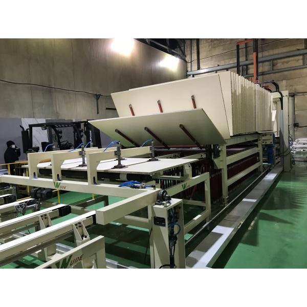 High Efficiency Short Cycle Lamination Line / Melamine Flooring Production Line