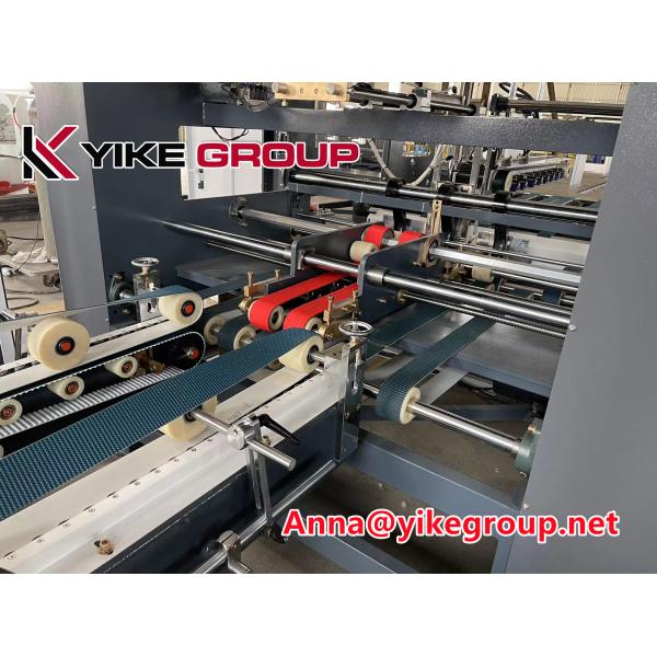 Computer Type Automatic Folder Gluer Machine For Corrugated Carton Box