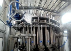Industrial 2 In 1 Automatic Bottle Filling Machine 2.0KW Power For Liquid Detergent / Shampoo