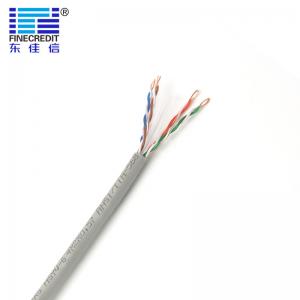 Quality Indoor 1000 Ft Ethernet Cable , UTP Bulk 23awg Cat6 Cable for sale