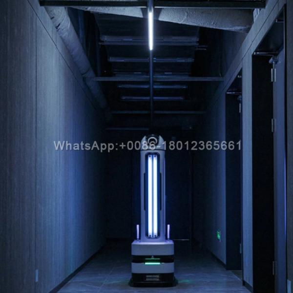 AI PLC Control IP20 UV Disinfection Robot