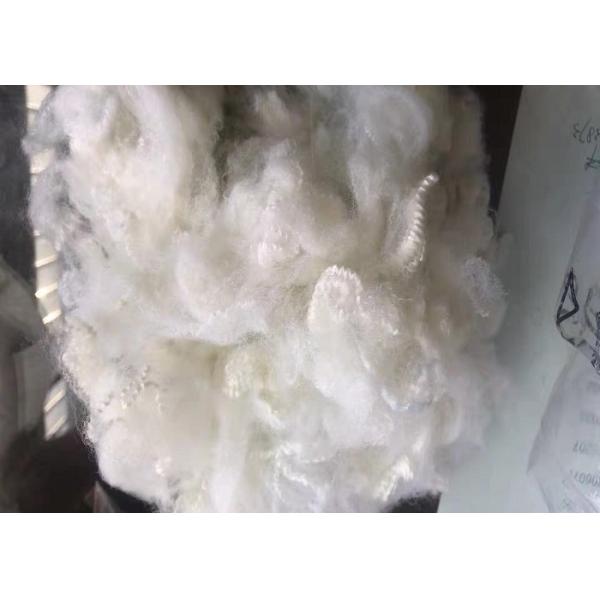 1.5D To 60D Recycled Polyester Staple Fiber , Original PET Staple Fiber Flame