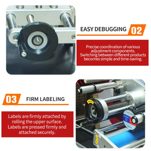Automatic Carton Labeling Machine High Accuracy Box Labeling Machine