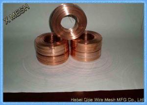 China Custom Copper Galvanized Steel Wire 350 - 550 MPa With 2.25mm X 0.5mm Size on sale