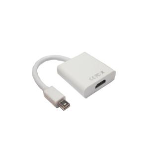 Quality 6inch black color macbook adapter,mini dp to HDMI adapter for sale