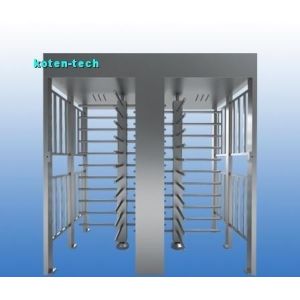 Buy cheap 2 Lane Full Height Turnstile Gate Electronic Control 24 Month Warranty from wholesalers