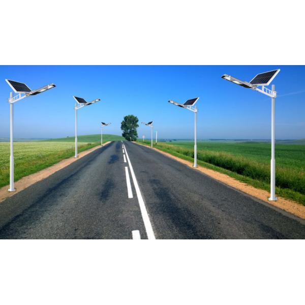 30W Out Door Powered Solar Street Light Motion Sensor Light Solar Panel 6V 20W