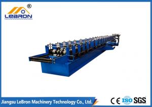 China Full Automatic Gutter Roll Forming Machine , Durable Half Round Gutter Machine on sale