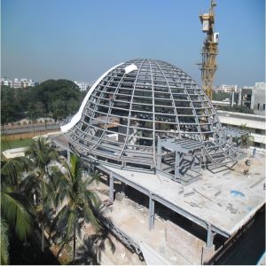 S235JR Prefabricated Steel Portal Frame Metal Building EPS Roof