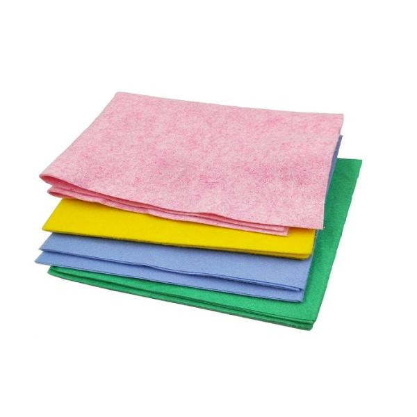 Regenerated Non Woven Polyester Fabric , Industrial Plain Polyester Fabric Rolls