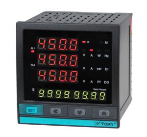 China LCD Display 3 Phase Power Meter RS485 Modbus RTU Protocol on sale