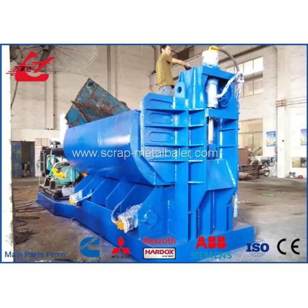 Hydraulic Metal Scrap Baler Logger With / Without Feeding Grab Customize Accepted