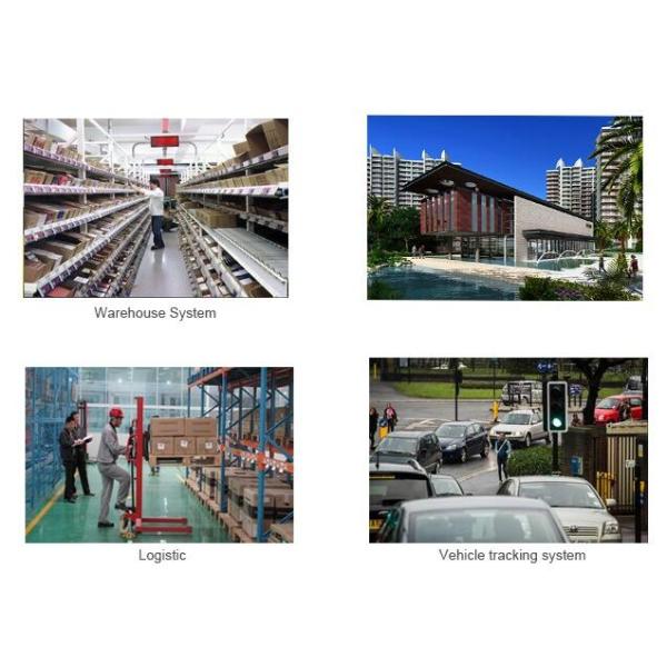 5m 8dbi Antenna uhf rfid Reader 860~960MHz Portable Wiegand 26/34 RS485/232