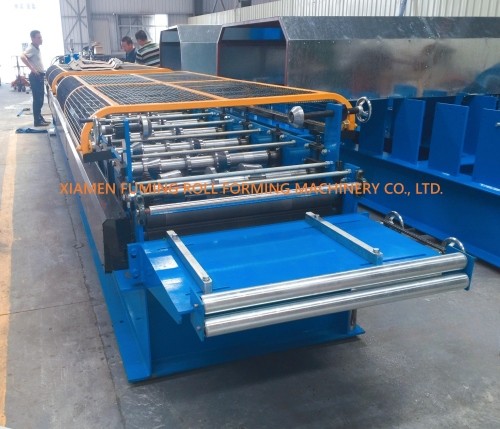 Industrial Roof Sheet Forming Machine 7.5KW Lock Seam Roll Former