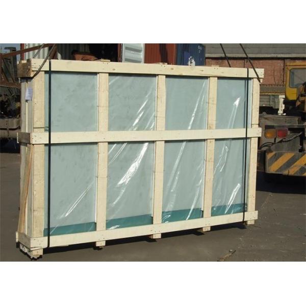 Different Type 6mm Clear Float Glass High Light Transmittance For Building Glass