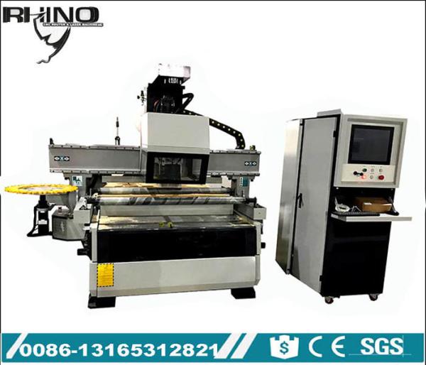 Efficient ATC CNC Router Machines , 20pcs Auto Tool Changer CNC Routers For