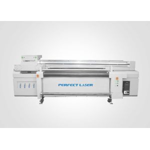Quality 1.8m Printing Hybrid UV Flatbed Printer Ricoh UV Roll To Roll For Carpet Printing for sale