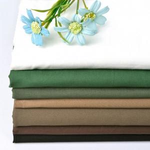 China Good Price Shirt Fabric Woven 100% Cotton Twill Fabric For Bed Sheets on sale
