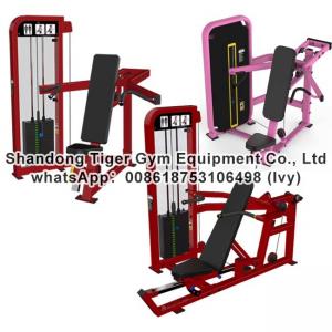 China Single Station Gym fitness equipment machine Shoulder Press / Seated Chest Press exercise machine on sale