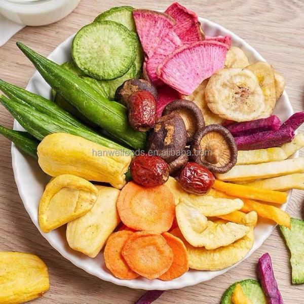 Customisable Dried Fruits Vegetables Organic Healthy Crispy Vegetables Chips