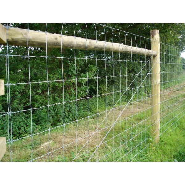 Heavy Duty Field Game Fixed Knot Woven Wire Fence Galvanized Sheep Farm 2.2mm 2.5mm 2.7mm