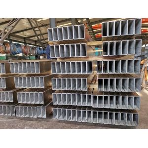 Quality Structural Galvanised Steel Box Section , Galvanised Rectangular Tube Posts Durable for sale