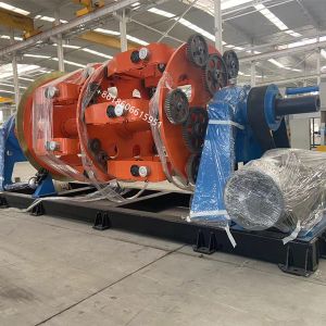 Quality Cabling Planetary Stranding Machine With Hysteresis Tension And Taping Head for sale