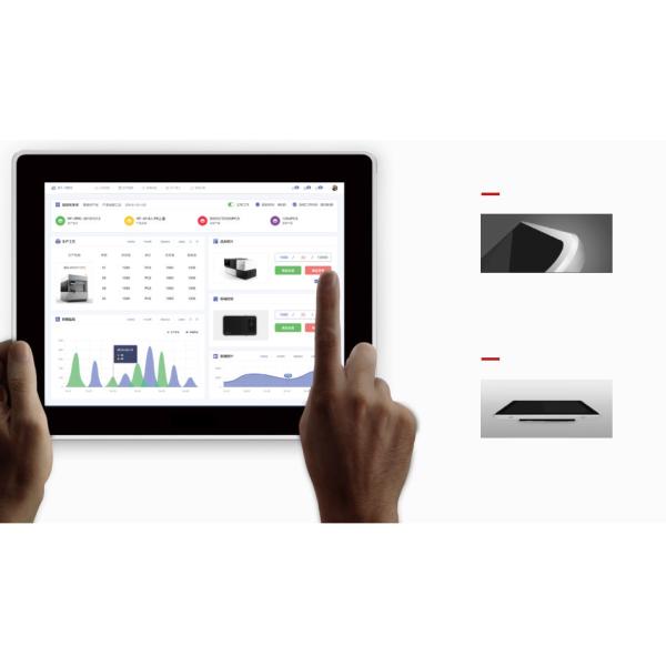 Interface Waterproof Touch Screen Monitors Industrial TFT LCD Panel RS232 RS485