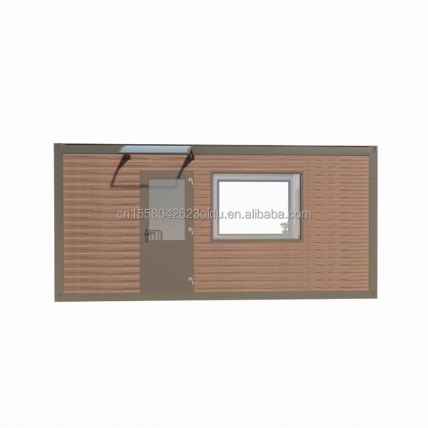 Galvanized Steel Square Tubes Main Structure Prefab House for 20ft or 40ft Modern Luxury Villa Home