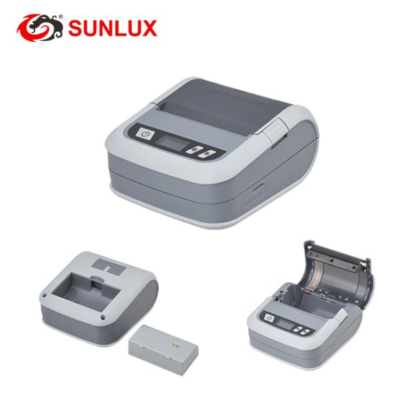 3 Inch 80mm Handheld Bluetooth Label Printer For POS System