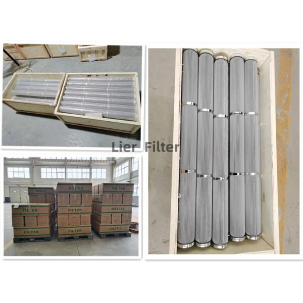 High Efficiency 0.3um-180um Pleated Filter Element Stainless Steel Wire Mesh Filter