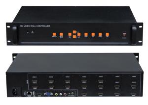 Quality LCD Display 3D Video Wall Controller 4x4 1 In 16 HDMI Output for sale