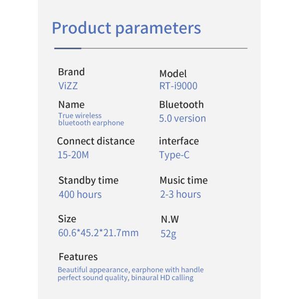 320mAh Wireless Stereo Bluetooth Headset