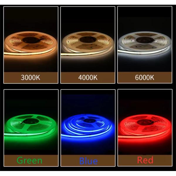 Indoor Outdoor Decoration COB LED Strip Light High CRI 280 320/480 Remote Control