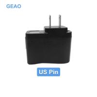 China 1A 5.25V Desktop USB Wall Charger Power Adapter ABS+PC Material for sale