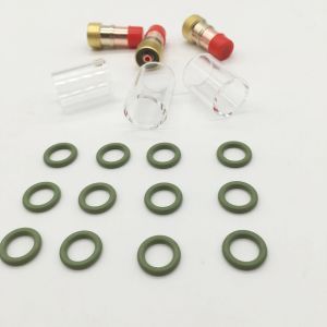 Quality Copper Mig Welding Components , Welding Gas Lens For WP 17 18 26 Welding Torch for sale