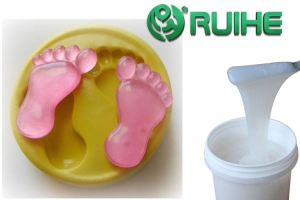 Buy Pourable Transparent Liquid Silicone Mold Making Rubber For PU Resin Casting Precision at wholesale prices