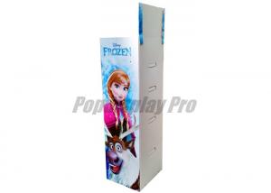 Quality Floor Standing Cardboard Retail Display Shelves Eye - Catching for sale