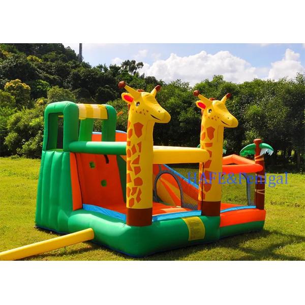 Children Jumping Castle Inflatable Trampoline Garden Activity Dry Slide Bouncing