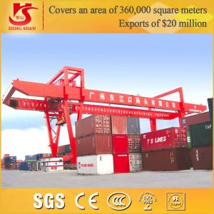 Quality Port yard use rubber tyred container gantry crane for sale