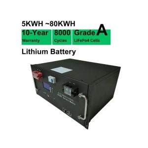 Quality Rack Mounted 48V Lithium Battery 100ah 200ah Lifepo4 Battery Pack Easy Installation for sale