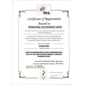 International T&W Enterprise Limited Certifications