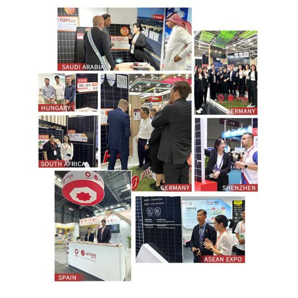 Dual Glass Soft Mono Solar Panel Max Power 580W Topcon Solar Module