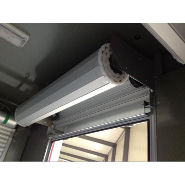 Factory Price Trailer Blinds Aluminum Slats Profile Roll Door Aluminium Rolling up Door Fire Protection Sliding Door