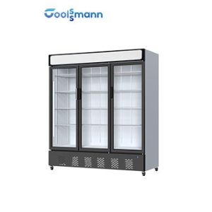 Automatic Defrosting Glass Drinks Fridge