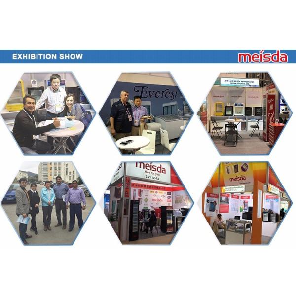 21L top single glass door beverage hotel mini fridge SC21