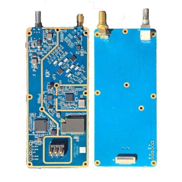 Portable Drone Detector Board 12V AC 1.5km Range 300MHz-6GHz