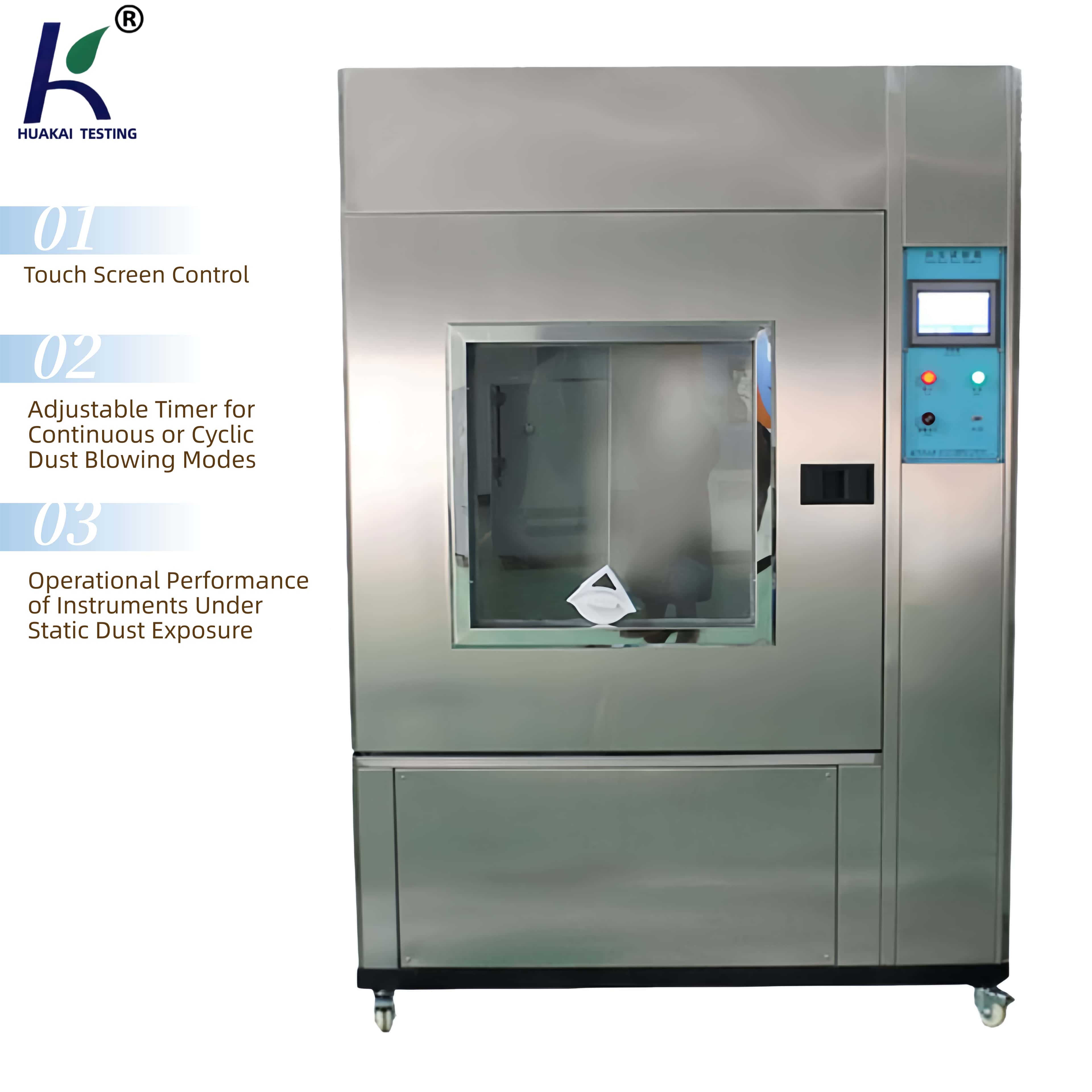 Programmable Sand and Dust Test Chamber, Electronic Environment Simulation Dustproof Test Chamber