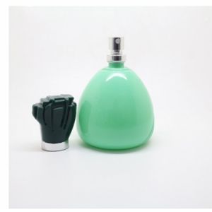 100ml elegant wholesale green perfum bottle in china